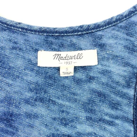 Madewell | Blue Tank Top Small - Picture 3 of 4